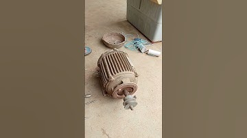 INDUCTION MOTOR, Induction motor noise problem #electrical #shortvideo #coilwinding #viral