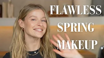 Easy Flawless Spring Makeup Tutorial // Glowy Skin - no makeup makeup
