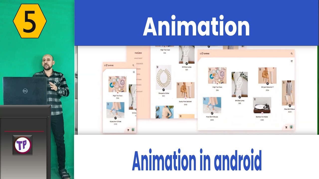 animation rotate in android - YouTube