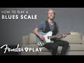 How To Play a Blues Scale | Minor Guitar Scales | Fender Play