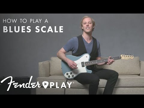 How To Play a Blues Scale | Minor Guitar Scales | Fender Play