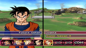 DBZBT3 SSJ4 Gogeta vs Gohan, Raditz, Gotenks and Bardock!