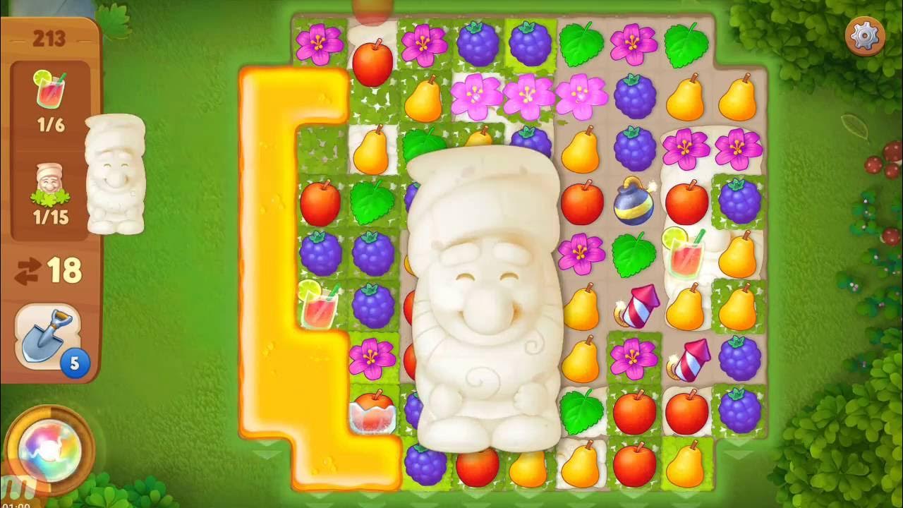 Как пройти 213 уровень. 219 уровень в игре gardenscapes. гарденскейпс 1664 уровень. gardenscapes как пройти 213 уровень. головоломка пины gardenscapes.