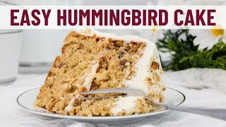 Easy Hummingbird Cake