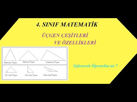 Üçgen Çeşitleri ve Özellikleri