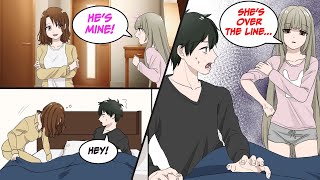 ［Manga dub］My Father Got Remarried and My Real Sister and My Stepsister Fights over Me！［RomCom］