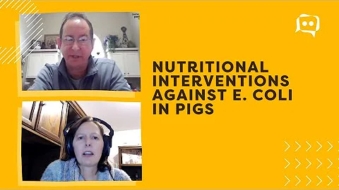 Nutritional interventions against E. coli in pigs, with Dr. Ken Mooney