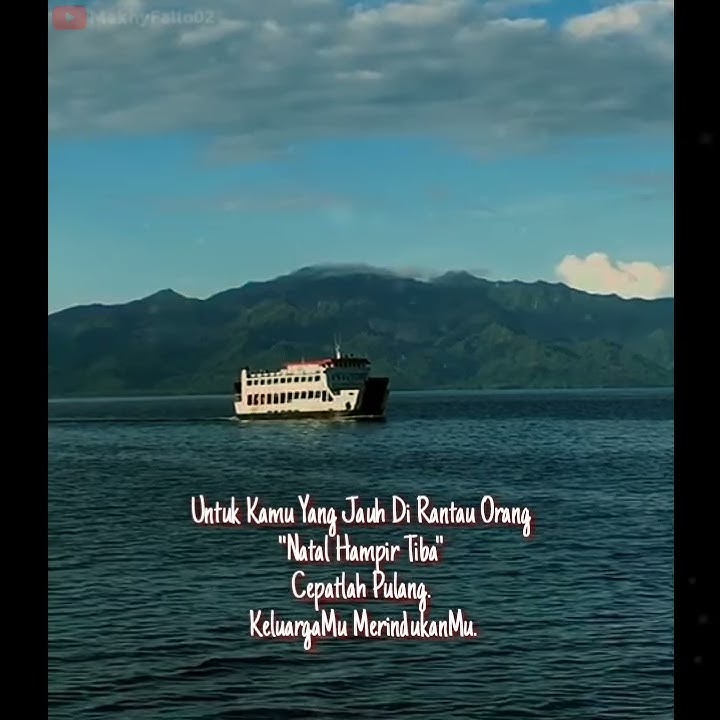 Story Wa 'Natal Hampir Tiba pulanglah Para Perantau'