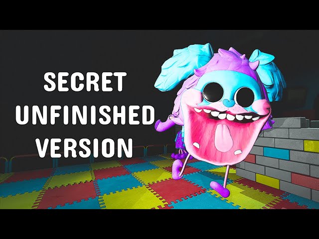 THE UNFINISHED VERSION OF CHAPTER 2 IS TERRIFYING.. - Poppy Playtime  Chapter 2 