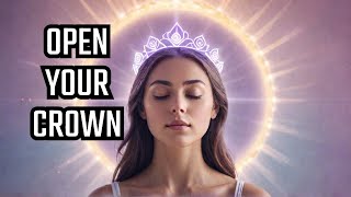 Is your Crown Chakra open? This is where you get your energy from!