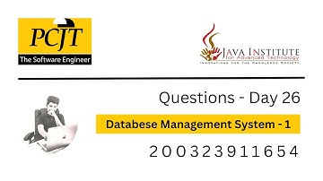 Database Management System | Question 26 | Java Institute | D.Shenuka Randeniya