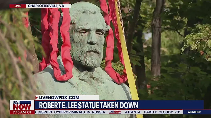 Confederate Robert E. Lee statue in Charlottesville removed | LiveNOW from FOX