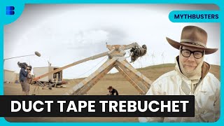 Constructing a Trebuchet  Mythbusters  S10 EP01  Science Documentary