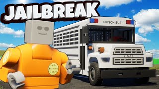 We Escaped Lego City Jail & Got Into a Police Chase in Brick Rigs Multiplayer!