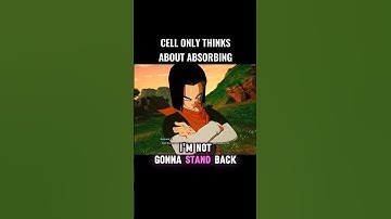 Cell Only Thinks About Absorbing 🤯 #crashout #cell #sparkingzero #dragonball #dbz