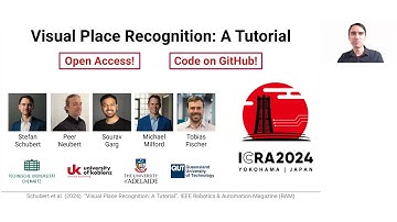 ICRA 2024 - Visual Place Recognition: A Tutorial