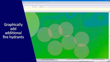 CIVIL DESIGNER Software: Fire Flow Analysis