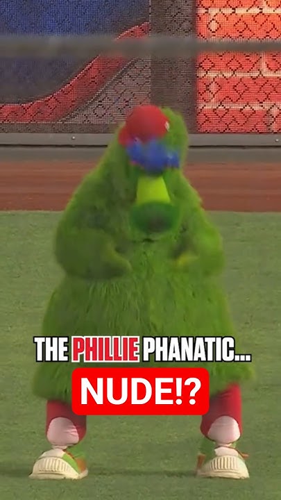 Phillie Phanatic Out Here Having a Good Time #baseball - YouTube