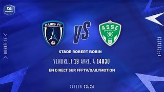 J16 | PARIS FC - AS SAINT-ÉTIENNE (0-1), le résumé | D1 Arkema I FFF 2023-2024