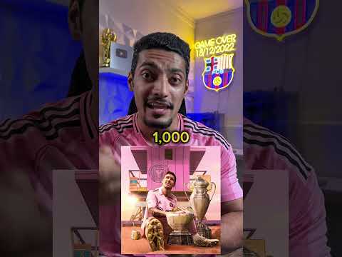 رسميا ميسي يجدد عقده لمدة 3 سنوات قادمة رحلة الوصول ل1000 هدف