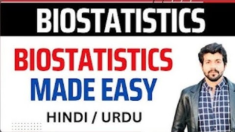 BIOSTATISTICS | Easy & Simple | Hindi / Urdu | Content | #biostatistics #statistics #viral 