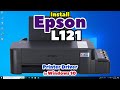 How to Download & Install Epson L121 Printer Driver in Windows 10 PC or Laptop