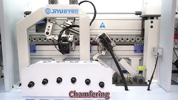 JY-568JKGC Automatic Edge Banding Machine With Double Glue Pot