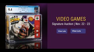 LIVE: Video Games Signature Auction 7382