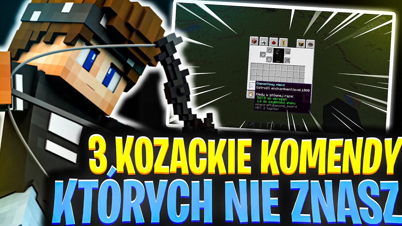 Jak Sie Nazywa Komenda W Mc Zeby Walanc Piorunem 3 KOZACKIE KOMENDY KTÓRYCH NIE ZNASZ W MINECRAFT!! - YouTube