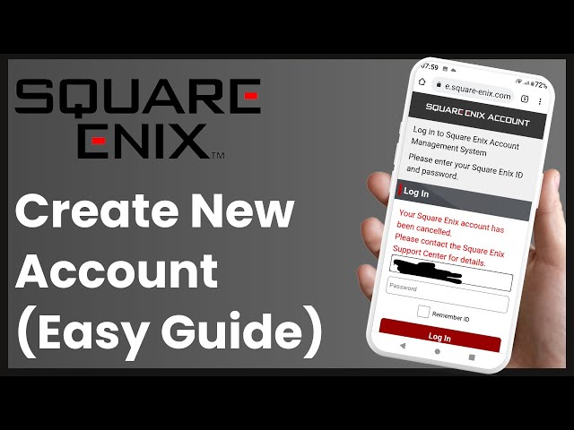 SQUARE ENIX Support Center - SQUARE ENIX Account