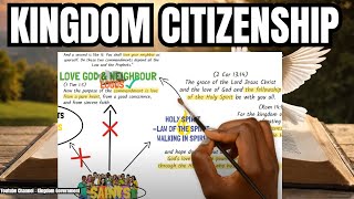 How to Be a Law-Abiding Citizen of The Kingdom of God