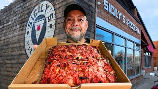 Detroit Style SOURDOUGH Pizza In Southwest Detroit-Sicily's