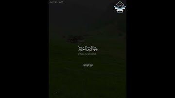 ﴿.مِنها أَربَعَةٌ حُرُمٌ ذلِكَ الدّينُ القَيِّمُ فَلا تَظلِموا فيهِنَّ أَنفُسَكُم﴾القارئ سعود الشريم
