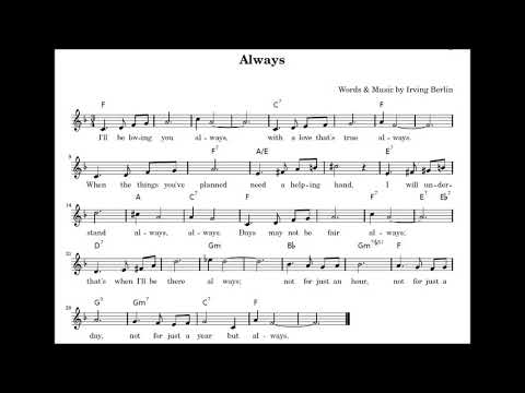 Always Irving Berlin Always Irving Berlin