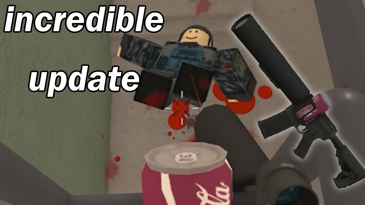 ROBLOX Phantom Forces But The New Can Cannon Sends Players Flying - YouTube