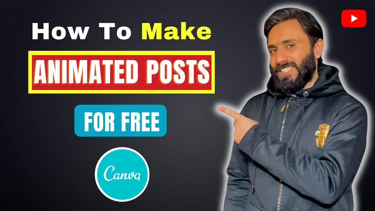 How to create animated social media posts in Canva 2025 (Urdu/Hindi ...