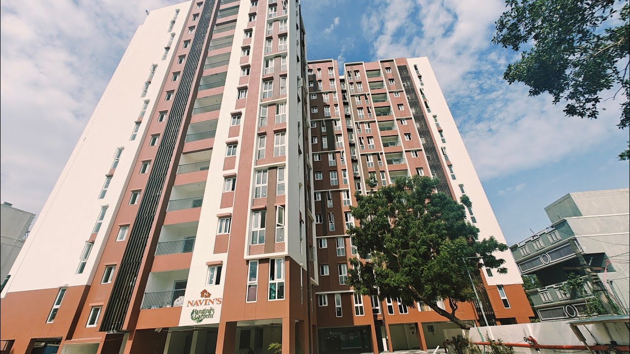 Navin's Hanging Garden Valasaravakkam Arcot Road On Road 2&3BHK