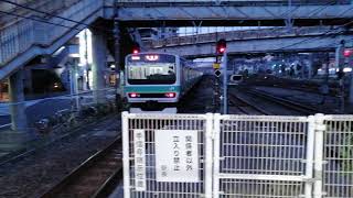 E231系常磐線快速電車取手行き 松戸発車
