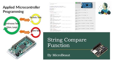 AμCP-MicroBeaut: Arduino - String Compare Function