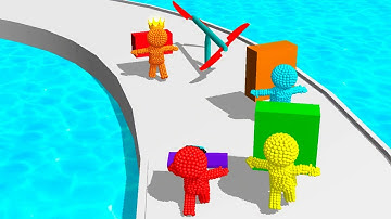 Sandman Shortcut Race: Pixel 3d Man Run Game Gameplay All Levels iOS,Android #Shorts