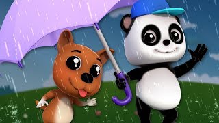 rain rain go away baby bao panda song for kids