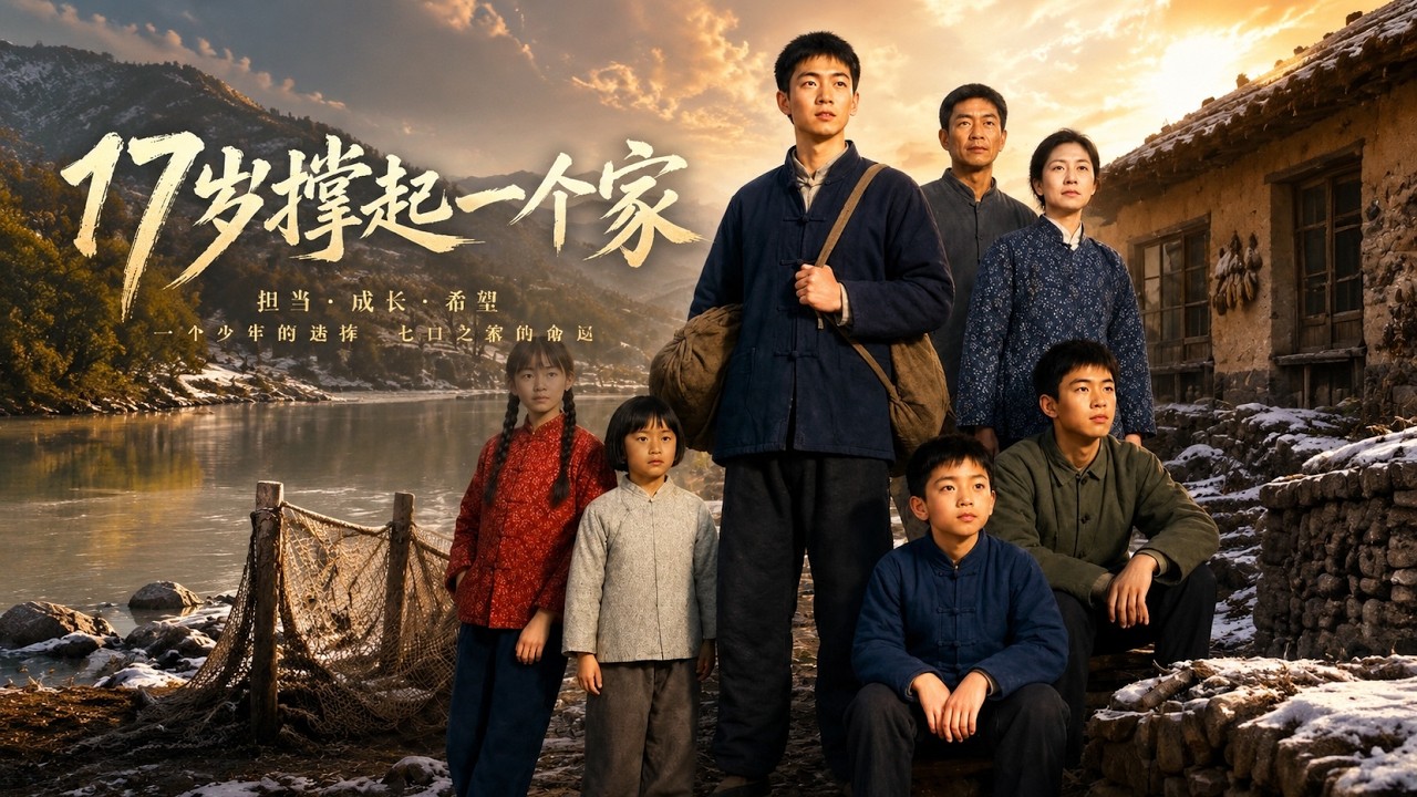 【高清全集】《17岁撑起一个家》 #逆袭 #爱情 #甜宠 #反转 #热门短剧 #drama #爽剧 #電影 #精彩影视 #AI短剧
