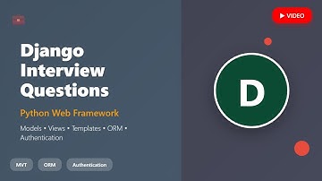 Django Interview Questions 2025 | Python Web Framework Tutorial for Beginners