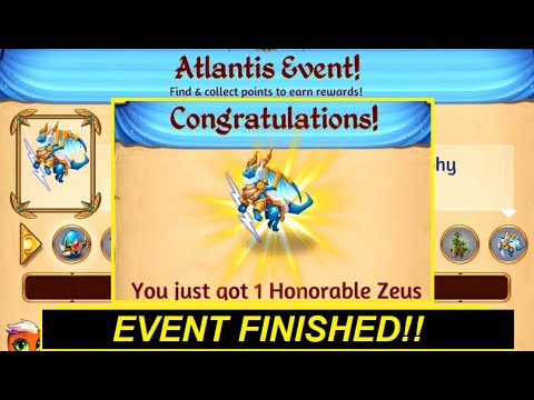 Atlantis Event 2021 Finished After Some AFK Passive Harvesting in Merge Dragons
