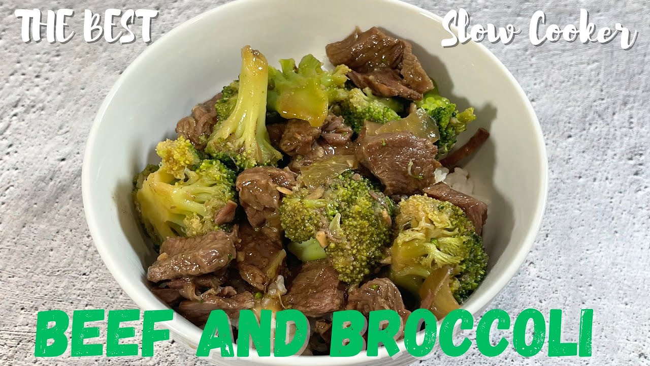 The BEST Slow Cooker Beef and Broccoli | Crockpot Recipes