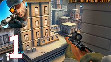 Sniper 3D Assassin: Shoot to Kill - Gameplay Walkthrough Part 1 - Region 1 (iOS, Android)