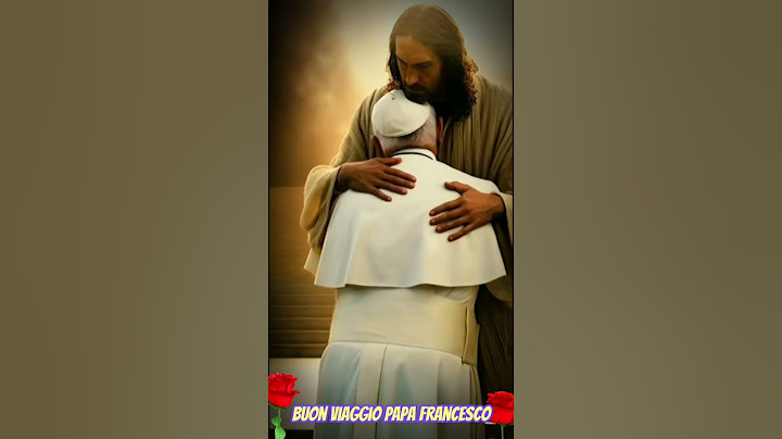Buon viaggio Papa Francesco❤️