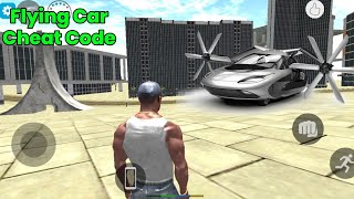 Flying Car Cheat Code | Indian Bike & Cars Driving 3D New Update | GTA India screenshot 5
