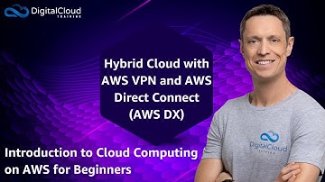 Hybrid Cloud with AWS VPN and AWS Direct Connect (AWS DX)