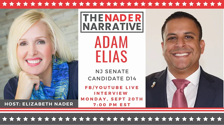 Interview with Adam Elias, NJ State Senate Candidate